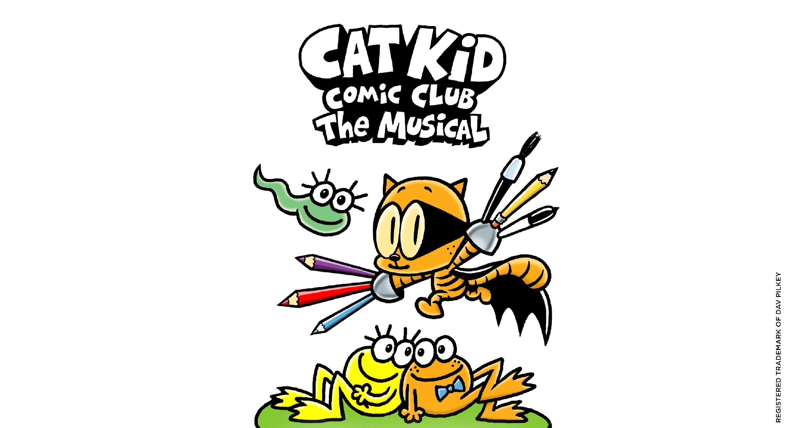 Cat Kid Comic Club the Musical showart