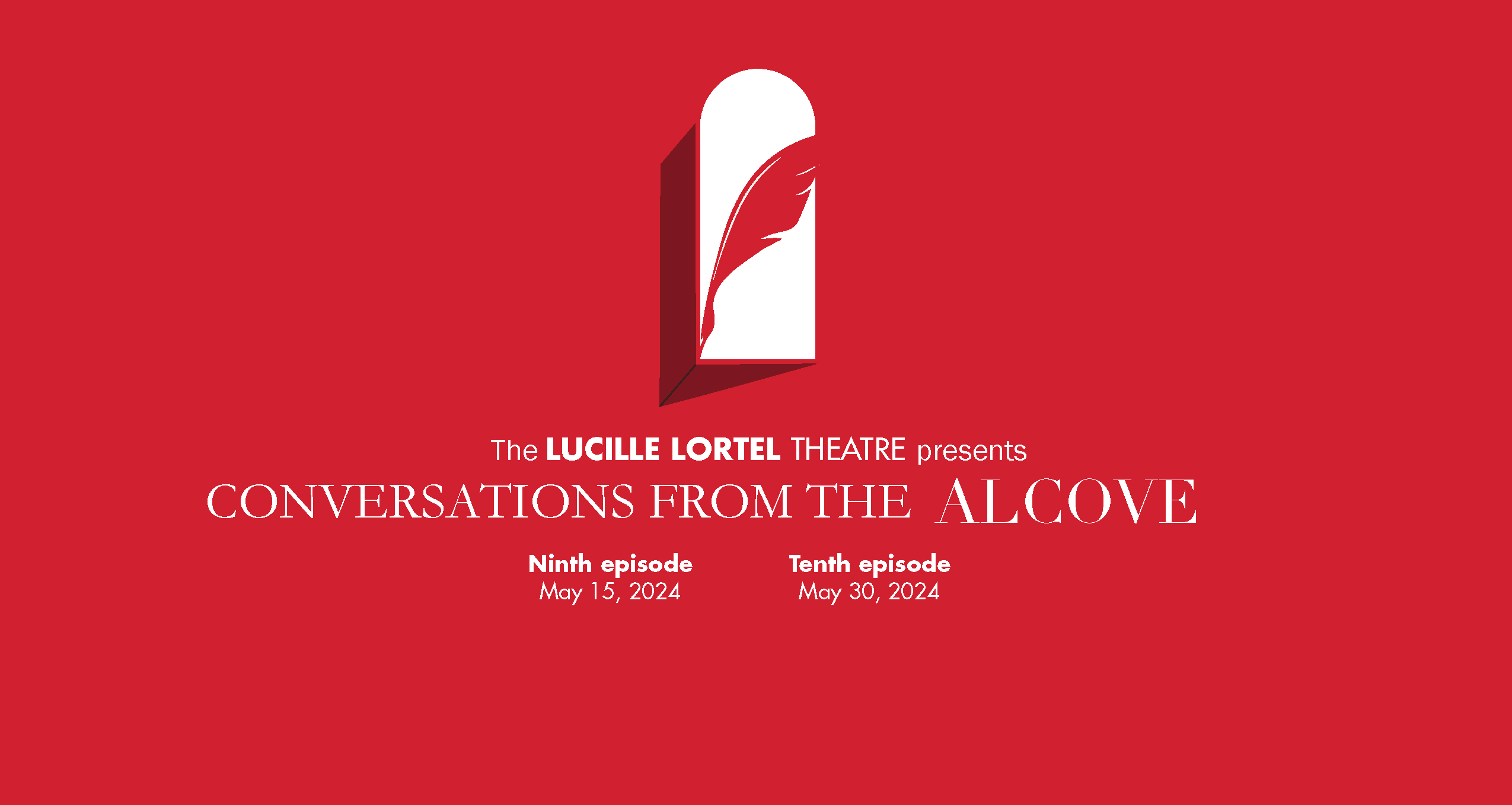Conversations from the Alcove episode dates for May