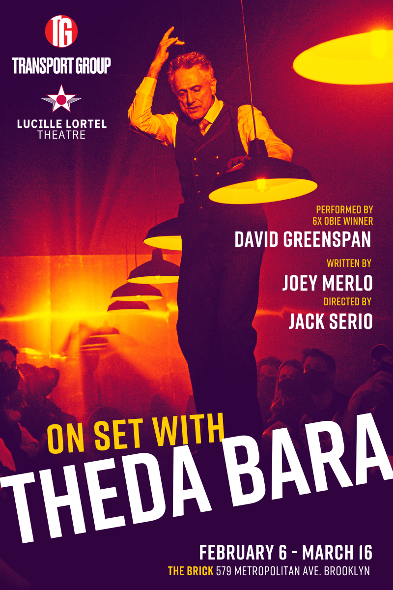 theda bara extended portrait Lucille Lortel Foundations theda bara extended portrait